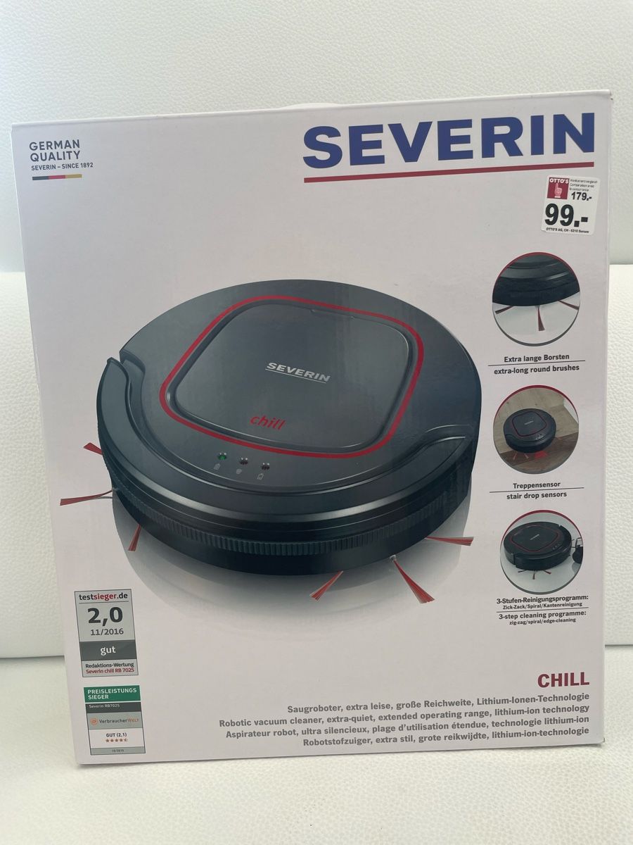 Aspirapolveri & Accessori: Saugroboter Severin originalverpackt – Nuovo e nell'imballaggio originale da Rüti ZH venduto da kar_xx9l