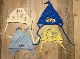 4er Set Baby Mützen,Grösse 62/68