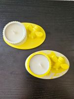 2x Kerzenständer Bienen, Self Made