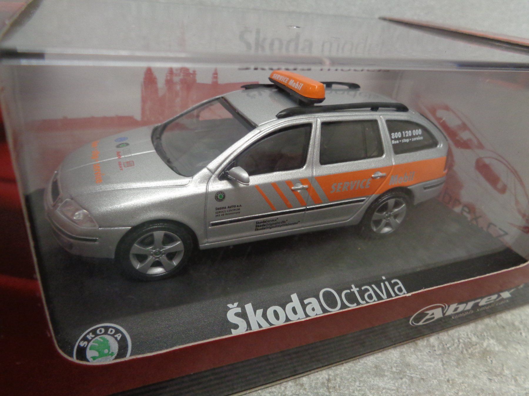 Skoda Modellini d'auto: Abrex 1:43 Skoda Octavia – Nuovo e nell'imballaggio originale da Reconvilier venduto da rallycar 1
