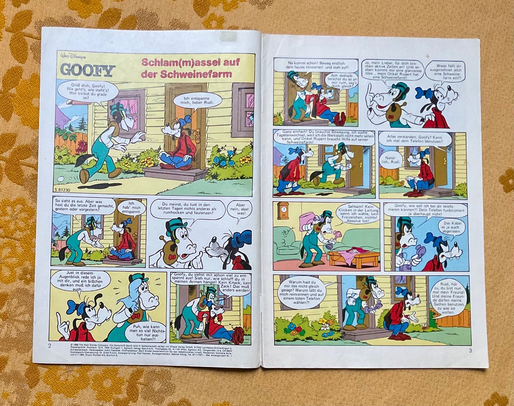 Fumetti: Goofy Heft Nr 6 von 1988 – Usato da Endingen venduto da nathan05 1