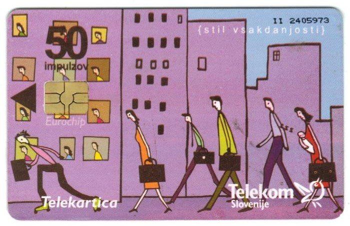 Schede telefoniche: Telefonkarte Slowenien – Usato da Zürich venduto da Tolima194