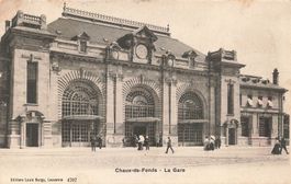 La Chaux de Fonds (NE) – Der Bahnhof