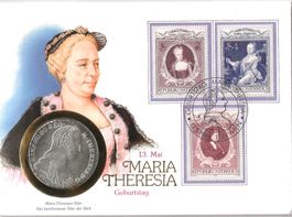 Münzbrief (Maria Theresia-Taler Silber)
