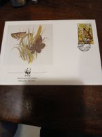 WWF Papillons - Premier jour d'émission Jersey - Rare!