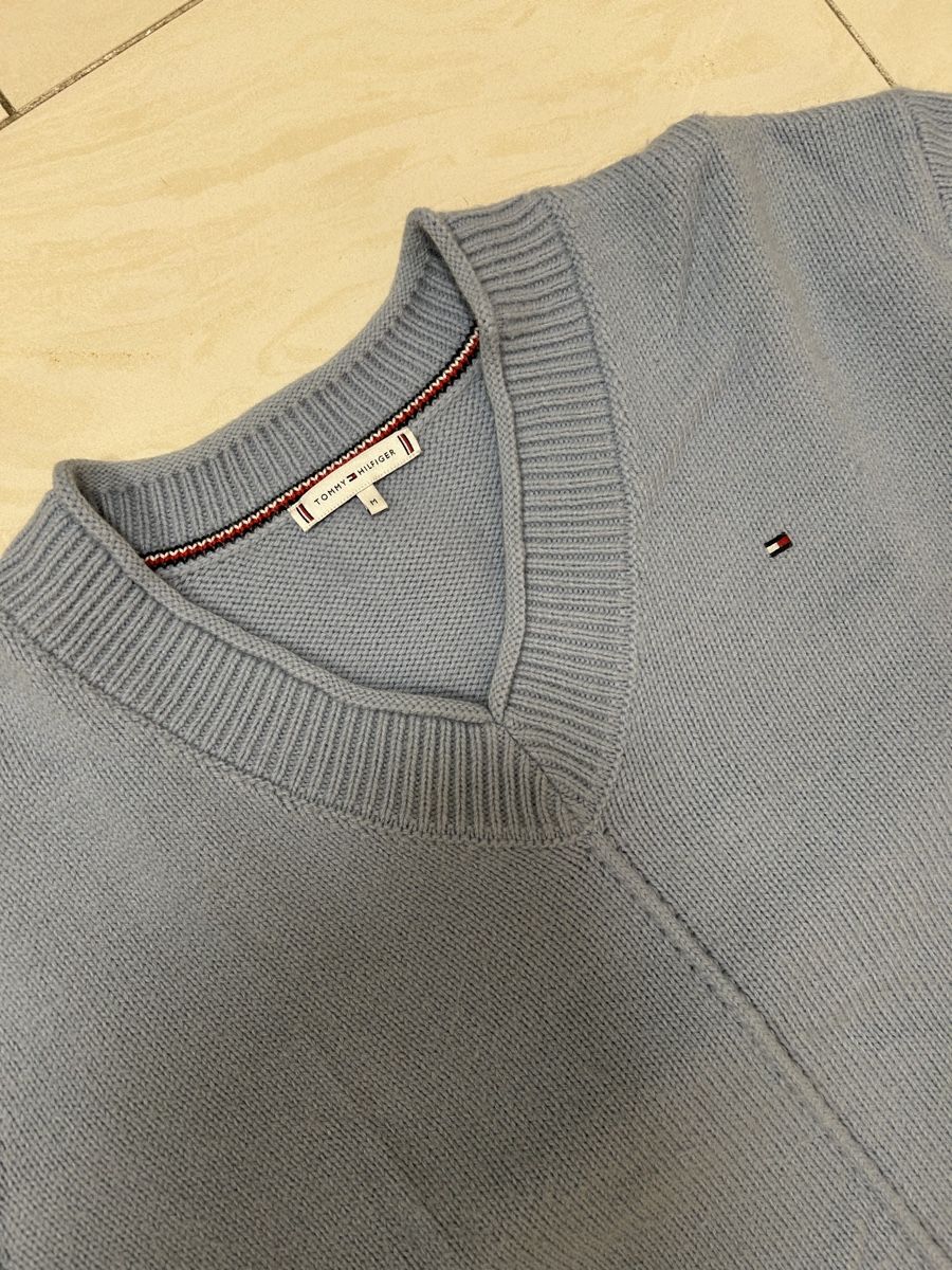 Maglioni & Felpe: Tommy Hilfiger Pullover Hellblau – Usato da Zürich venduto da sop_82jx 1