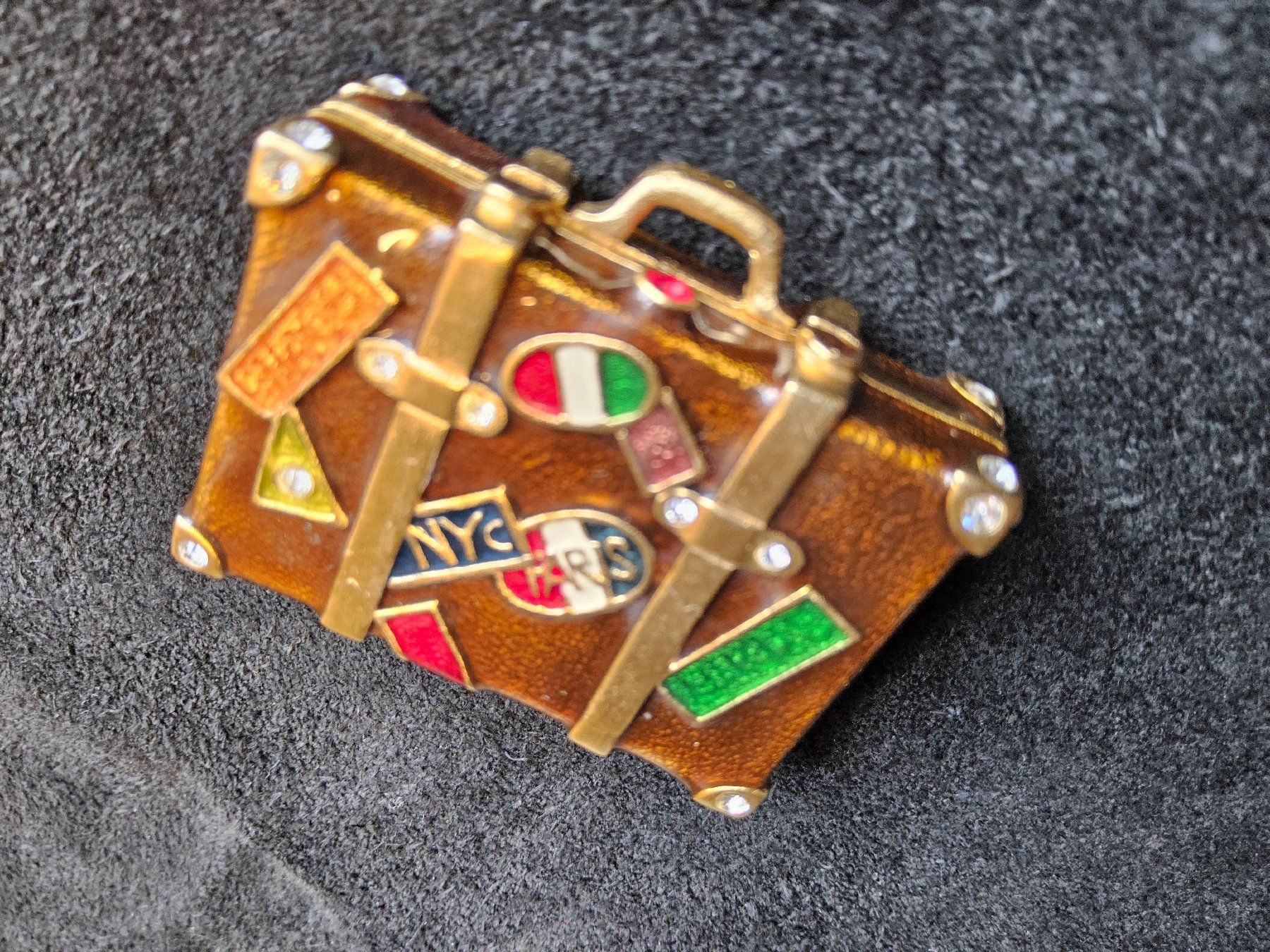 Estée Lauder Profumi & Eau de Toilette: 2006 Estée Lauder World Traveler Suitcase Solid Parfum – Usato da Zürich venduto da sanwit 6