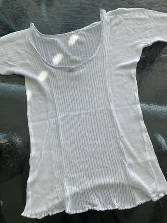 Zimmerli Unterhemd, Gr. S, Baumwolle, ultradünn