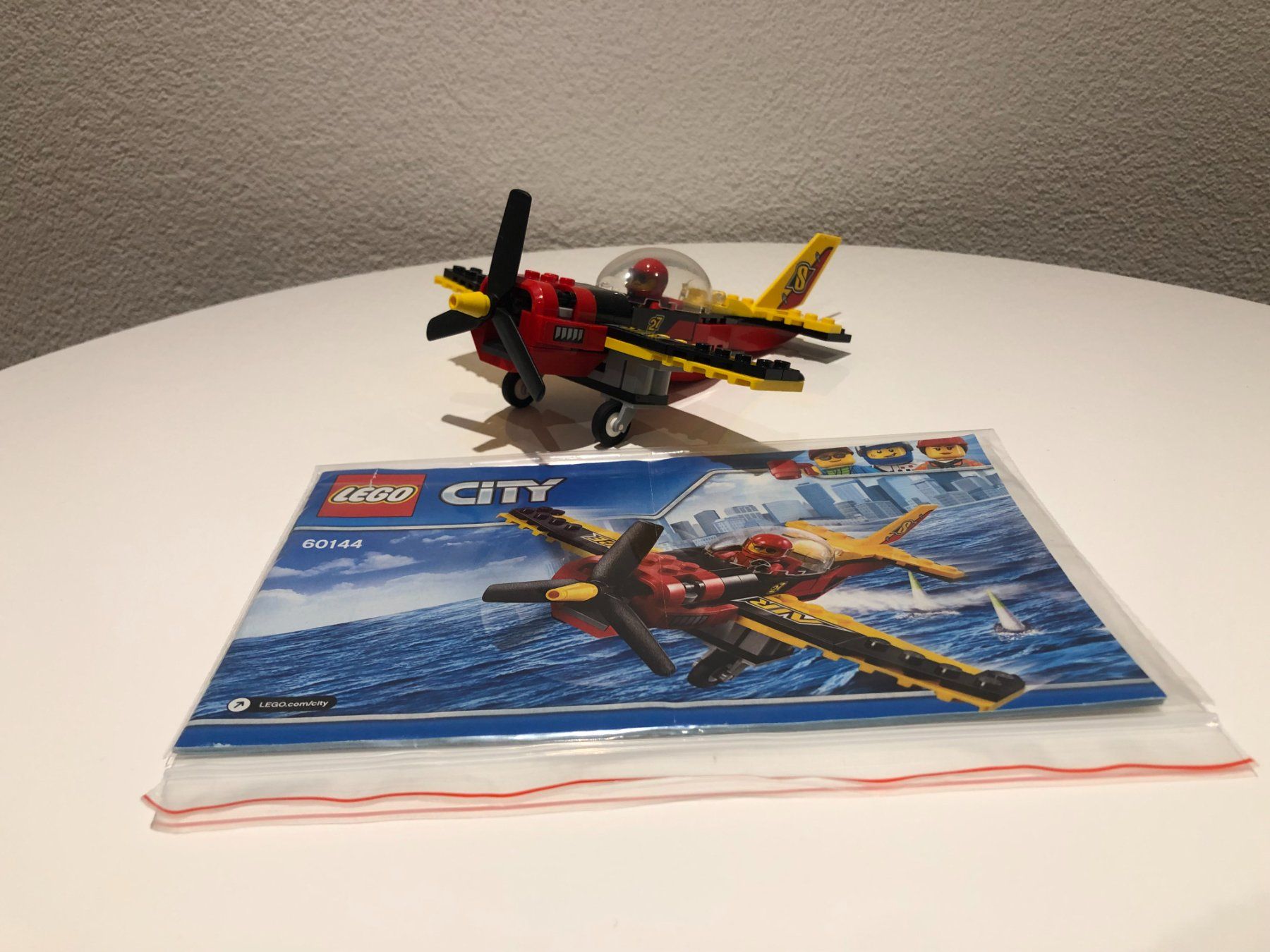 Lego Kit di costruzioni: Lego City 60144 Rennflugzeug – Usato da Bürglen TG venduto da HarruunS