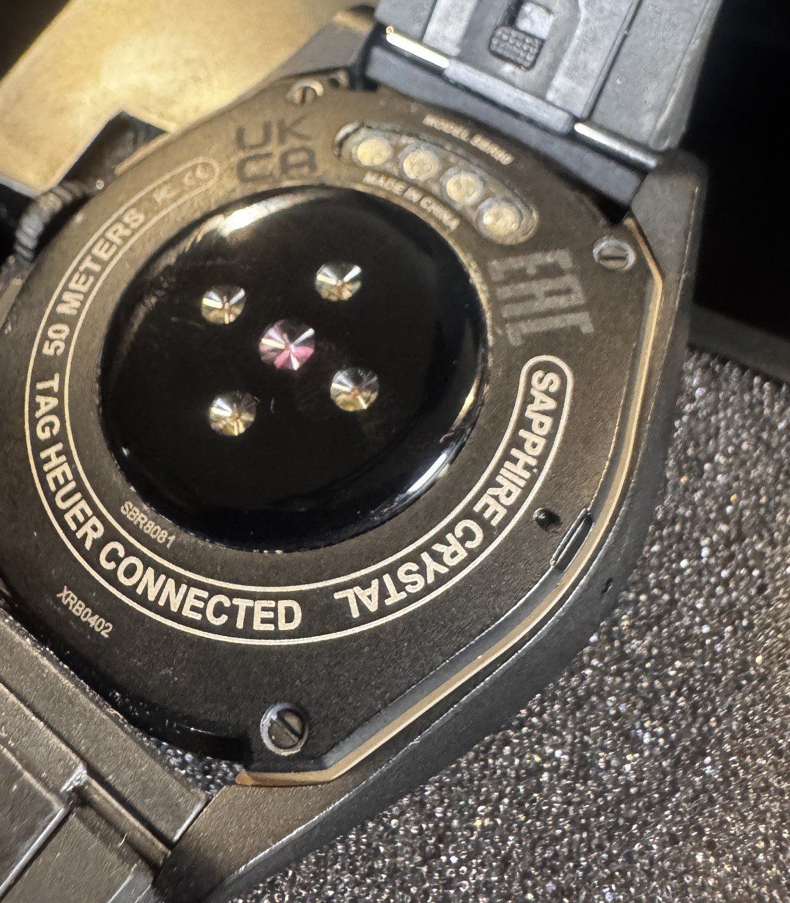 Tag Heuer Smartwatch: TAG Heuer Connected Calibre E4 Black Titanium 42 mm – Gebraucht aus Winterthur von Rwa 4