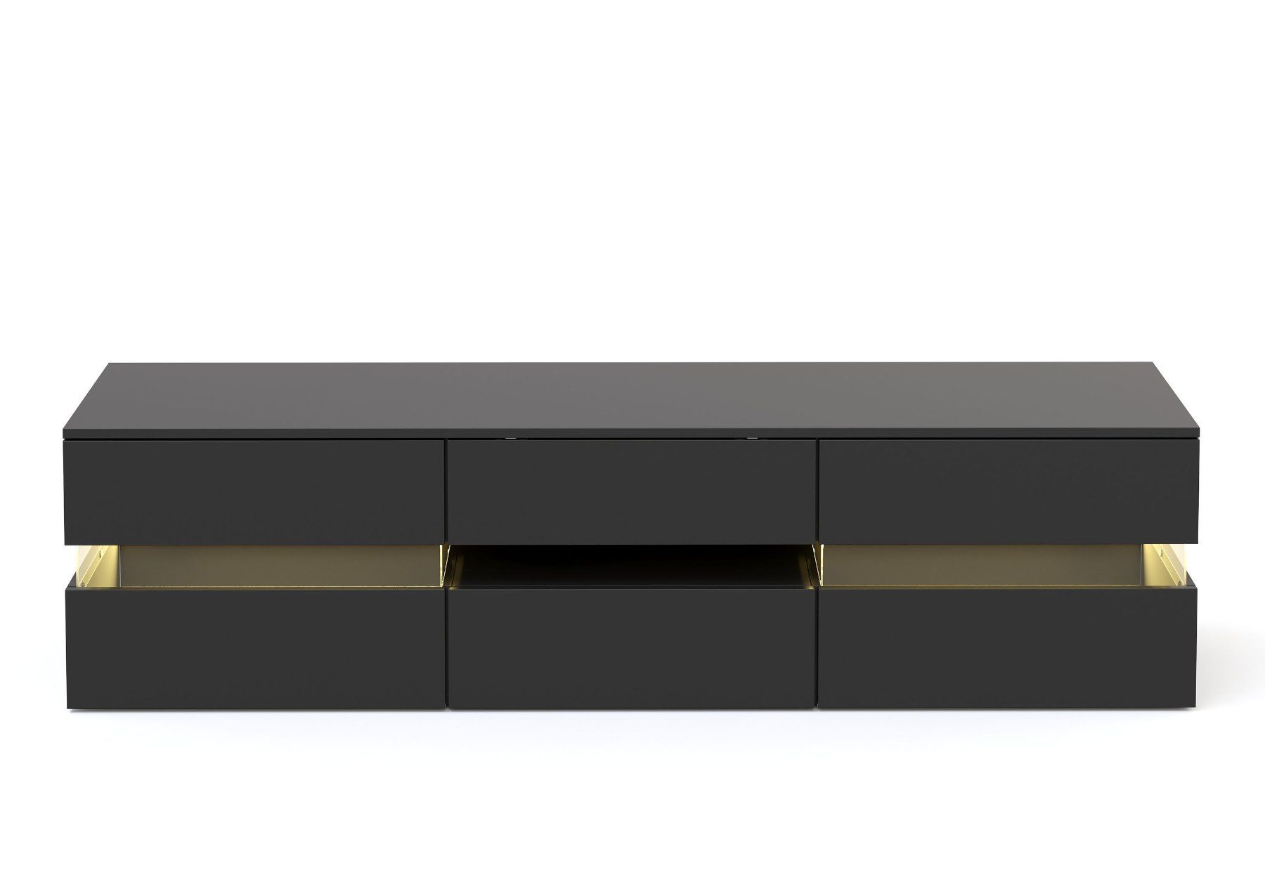 Mobili TV: TV Möbel LED schwarz – Nuovo e nell'imballaggio originale da Zug venduto da Cheap-Shop