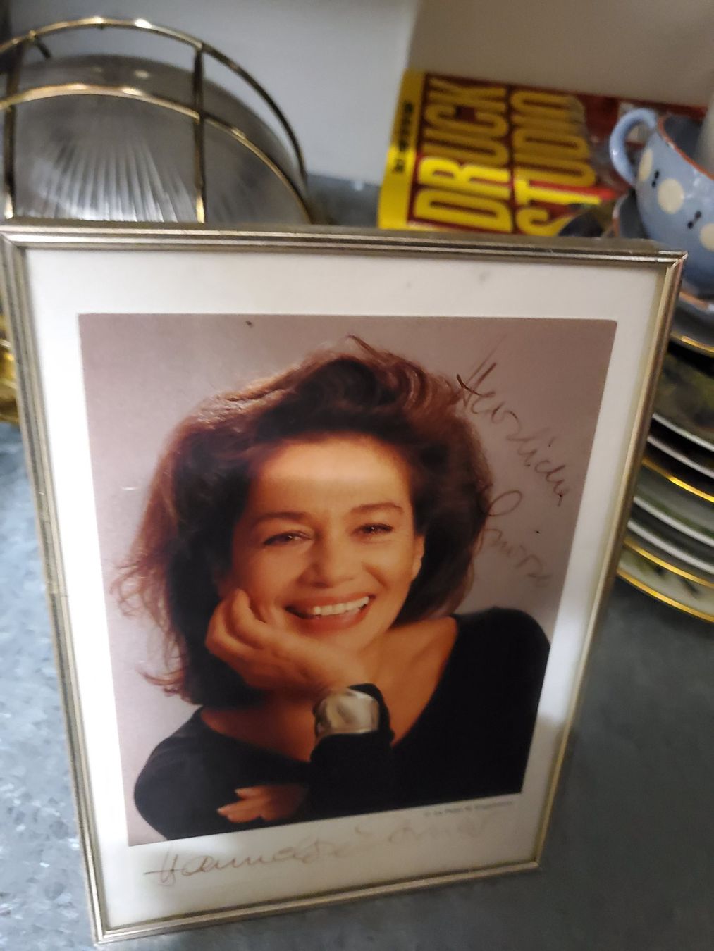 Autografi: Autogrammkarte Hannelore Elsner – Usato da Balsthal venduto da redcarpet 3