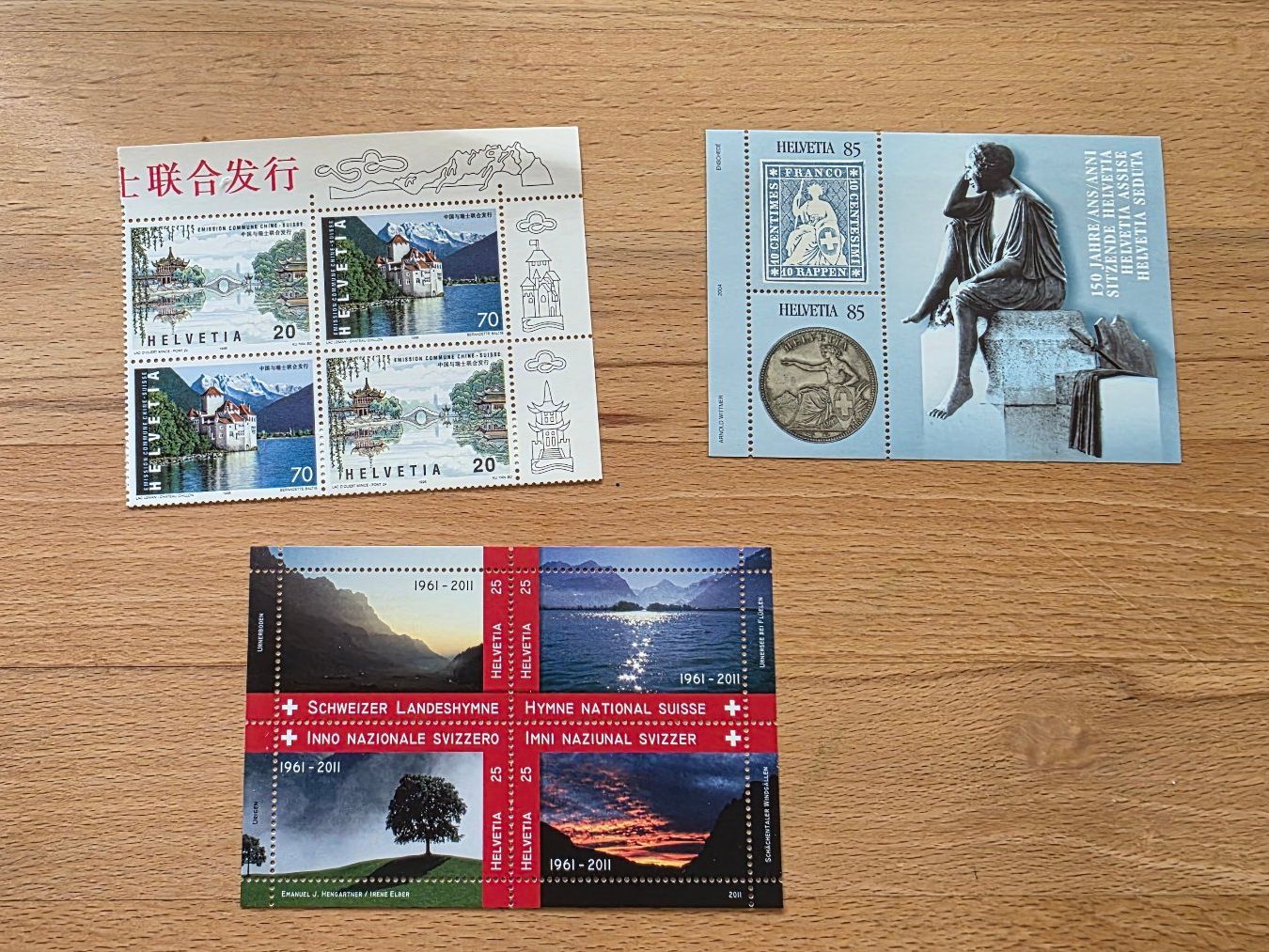 Tutti i francobolli: Schweizer Briefmarken druckfrisch – Nuovo (secondo la descrizione) da Wettswil venduto da Schnuebe 4