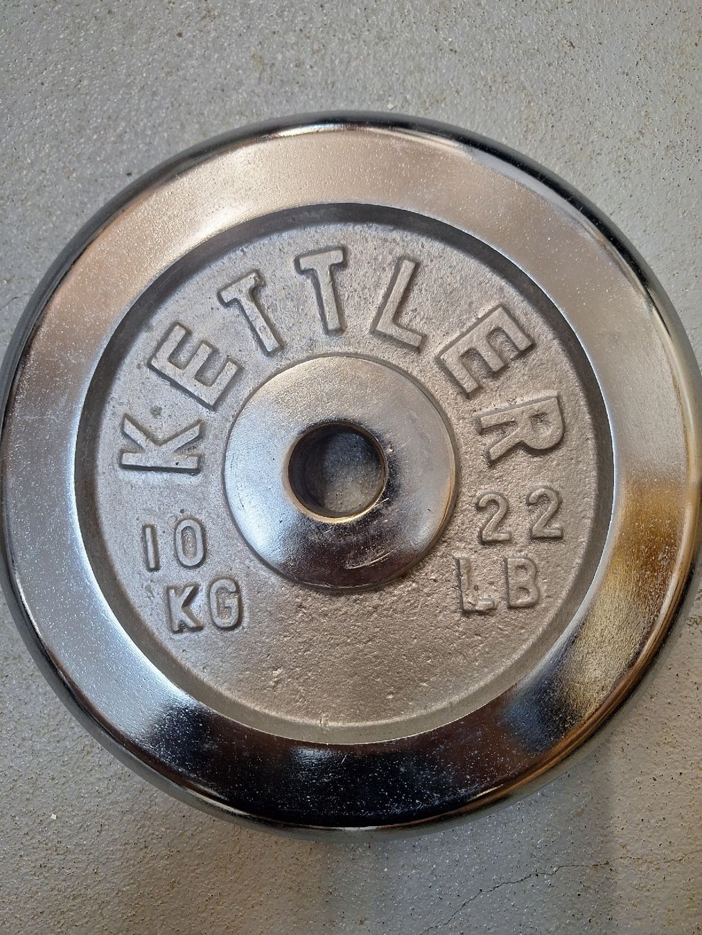 Kettler Manubri & Pesi: KETTLER - HANTELSCHEIBEN  2 x 10kg – Nuovo (secondo la descrizione) da Steinhausen venduto da togoraul123 1