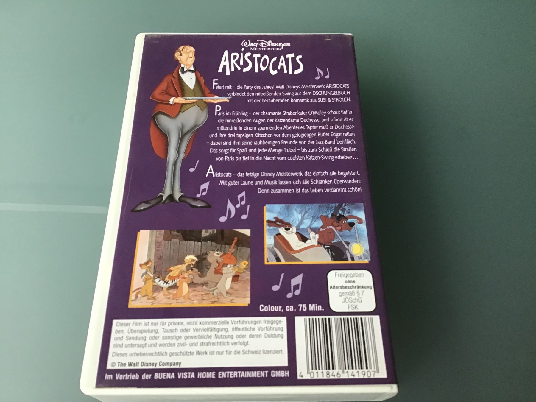 Tutti i VHS: Aristocats Videokassette – Usato da Aefligen venduto da Bubu218 1