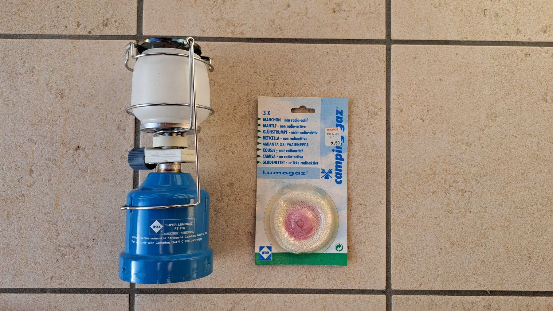 Elettrodomestici da cucina: Campingkocher + Pfannen + Gaslampe – Usato da Zwingen venduto da Tigertimmi 7