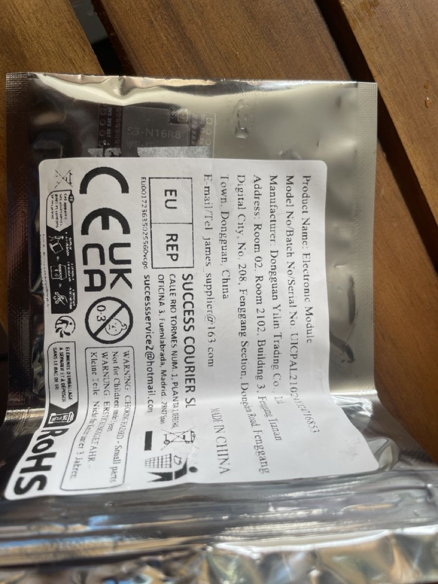 Elektronikbauteile: ESP32 S3 Development Board ipex 2.4G Wifi BT Modul Neu – Neu (gemäss Beschreibung) aus Galgenen von Ra22 1