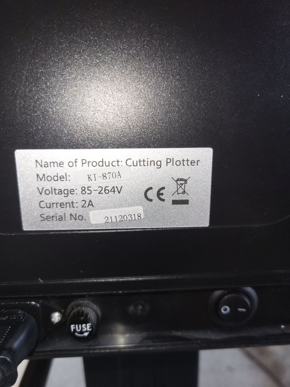 Alle Maschinen: Cutting plotter.schneide plotter – Gebraucht aus Diessbach b. Büren von mors04 2