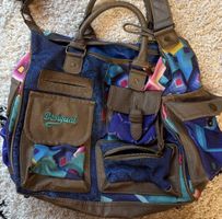 Sac Desigual multicolore, bon état neuf 