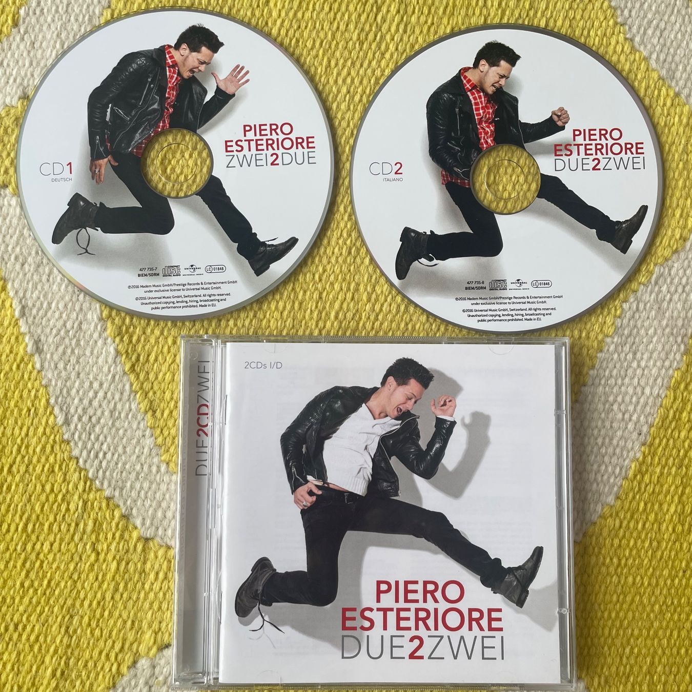 CD: PIERO ESTERIORE-2CD DUE2ZWEI – Usato da Rorschacherberg venduto da CD-Roli