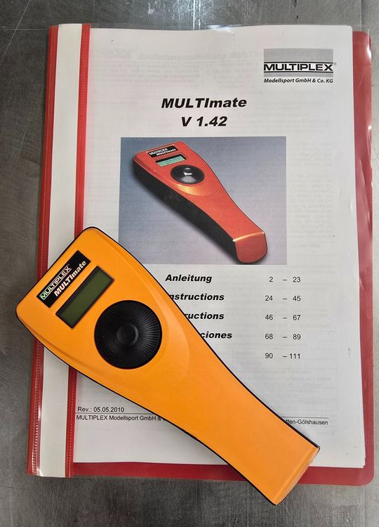 Multiplex / Roxxy Programmer V2 / Prop Balancer / Empfänger (Gebraucht ...