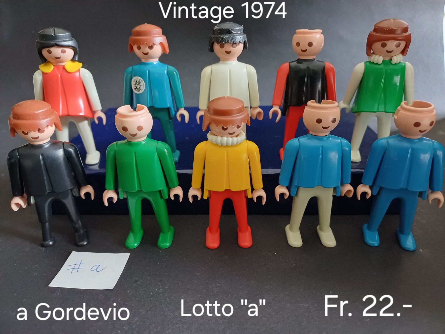 Playmobil Giocattoli: Playmobil vintage, 1974, lotto "a" – Usato da Gordevio venduto da bre_jwm5