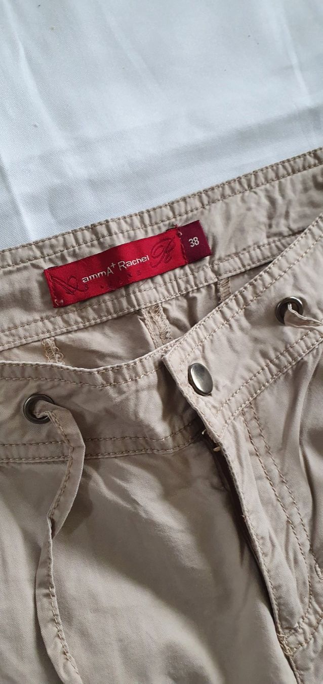 Pantaloni: Beige lange Sommerhose – Usato da Niederbuchsiten venduto da klengyel 2