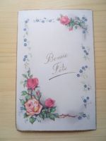 carte de vœux Bonne Fête - neuve