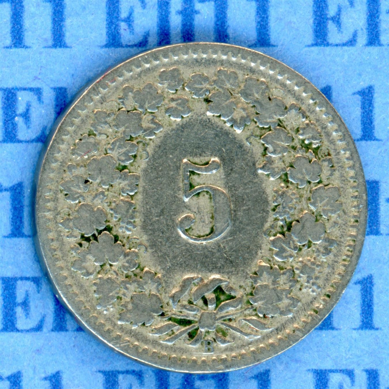 Tutti le monete: CHF___0.05 1902 s 5 Rappen – Usato da Widnau venduto da Elf11 1