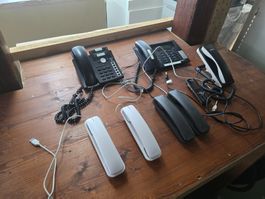 Posten diverse gebrauchte Telefone wie Jabra usw. ab 1.-