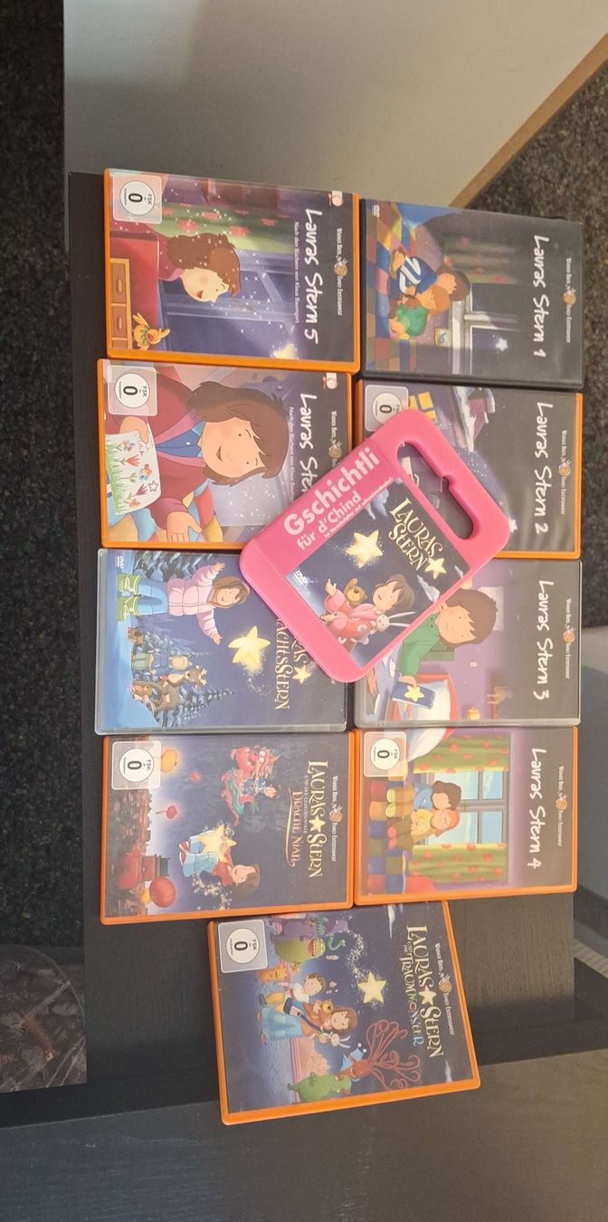 Alle DVDs: Lauras Stern DVD Sammlung (inkl.CH) – Gebraucht aus Niederbipp von KiddyBoerse