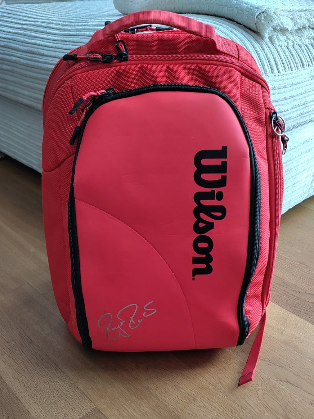 Wilson Zaini: Tennis-Rucksack Roger Federer – Usato da Bätterkinden venduto da neuseeland79