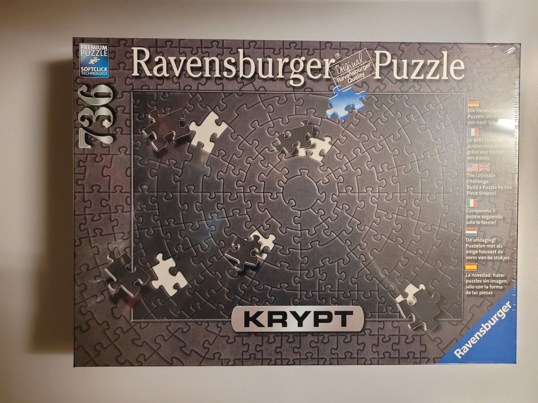 Ravensburger Puzzle: Puzzle Ravensburger 736 Krypt Neu – Nuovo e nell'imballaggio originale da Oberuzwil venduto da aseinkaufswelt