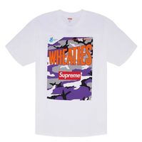 Supreme x Wheaties Box Logo T-Shirt Weiss