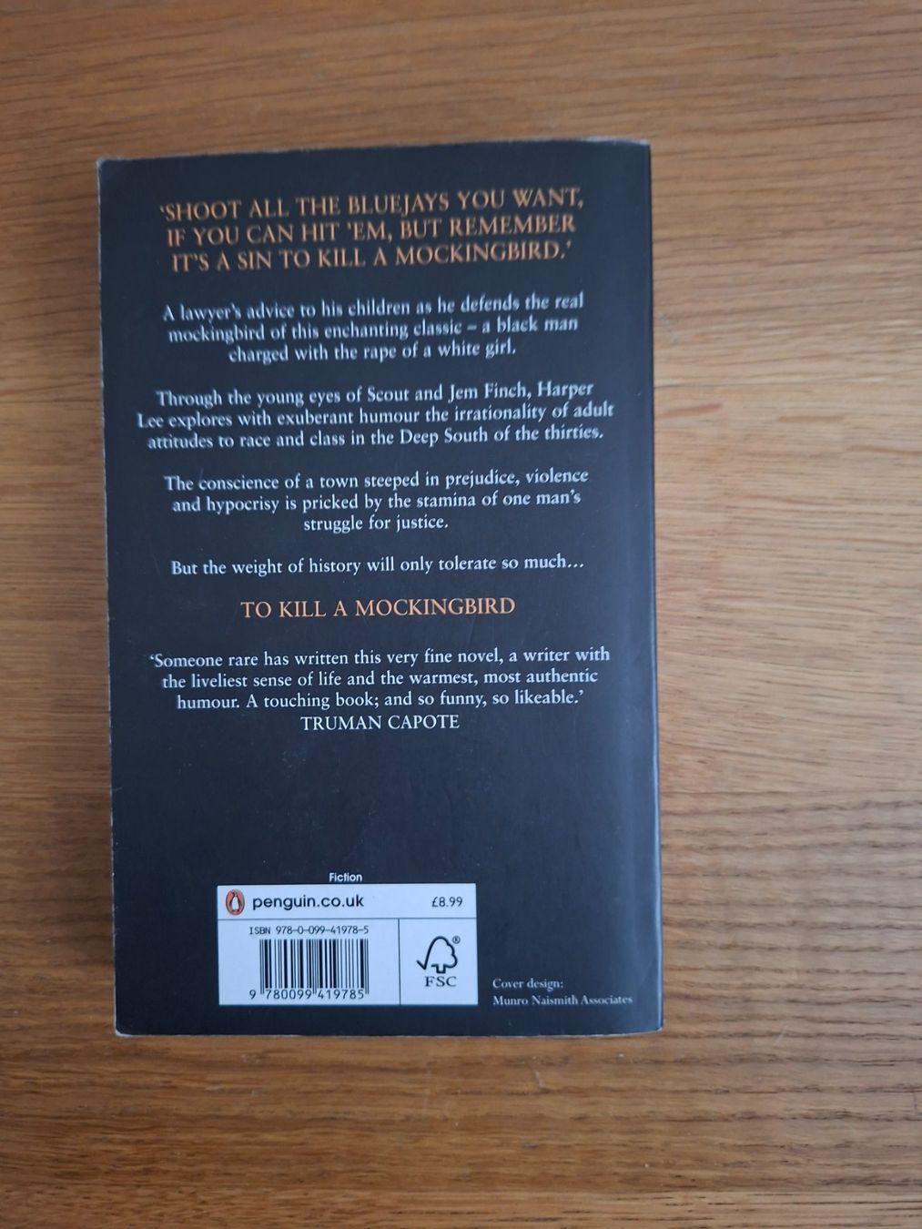 Livres: Buch "To Kill a Mockingbird" von Harper Lee – D'occasion à Belp par prefadeprophet 1