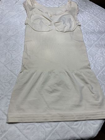 Abito modellante colore nudo crema-tg L/XL-