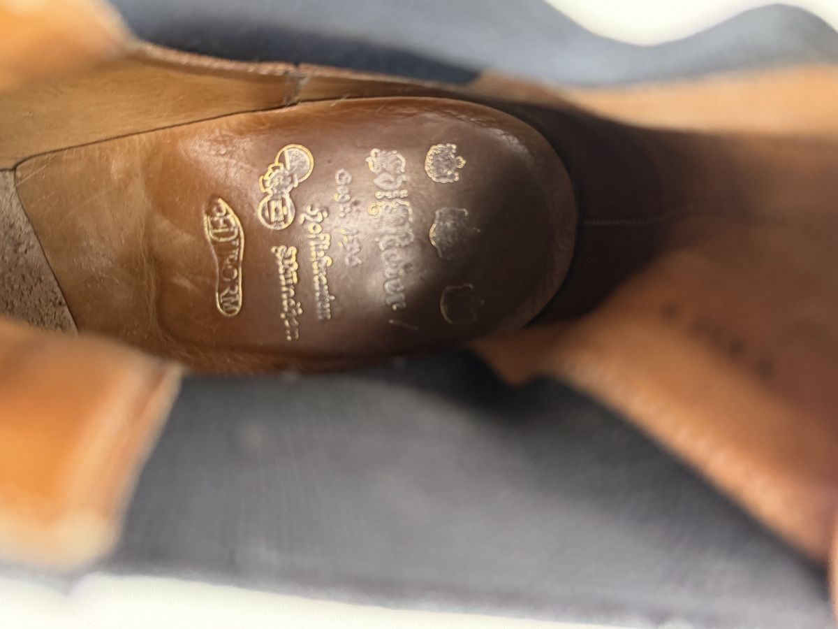 Scarpe da uomo: Ed Meier Stiefeletten Leder  – Usato da Oberwil b. Zug venduto da hallihallo12 3