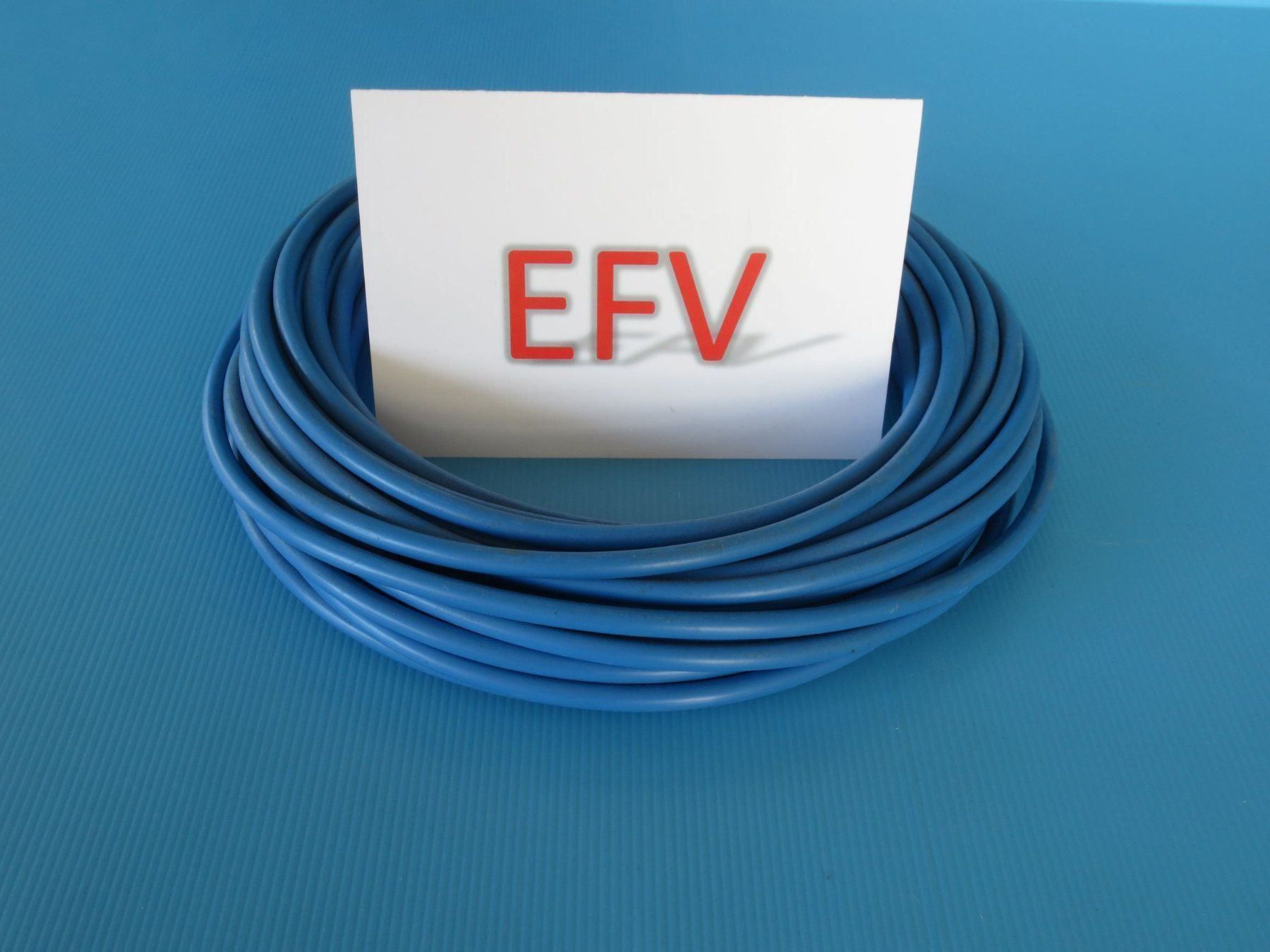 Cavi: Meterware Neutral- Leiter Kabel T-Litze hellblau 16mm2 – Nuovo e nell'imballaggio originale da Sulz LU venduto da Elektrofachverkauf