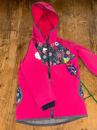 Softshelljacke mit Fleece Unuo 104/110 - *NEU*