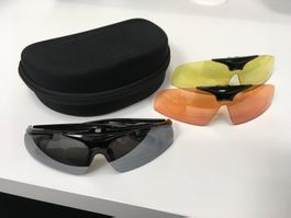 Sportsonnenbrille mit Ersatzscheiben (Insight 2)