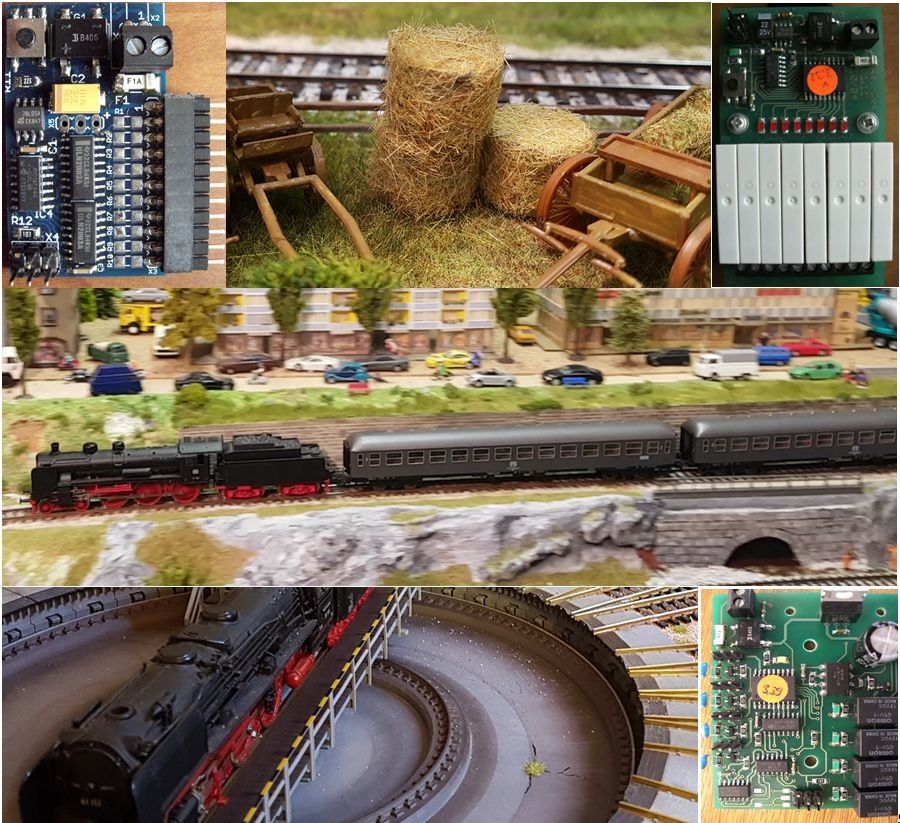 Hag Modelleisenbahnen: Anlage mit Rollmaterial, Weichen, Landschaft, volldigital – Gebraucht aus Fehraltorf von snoopydoopy 4