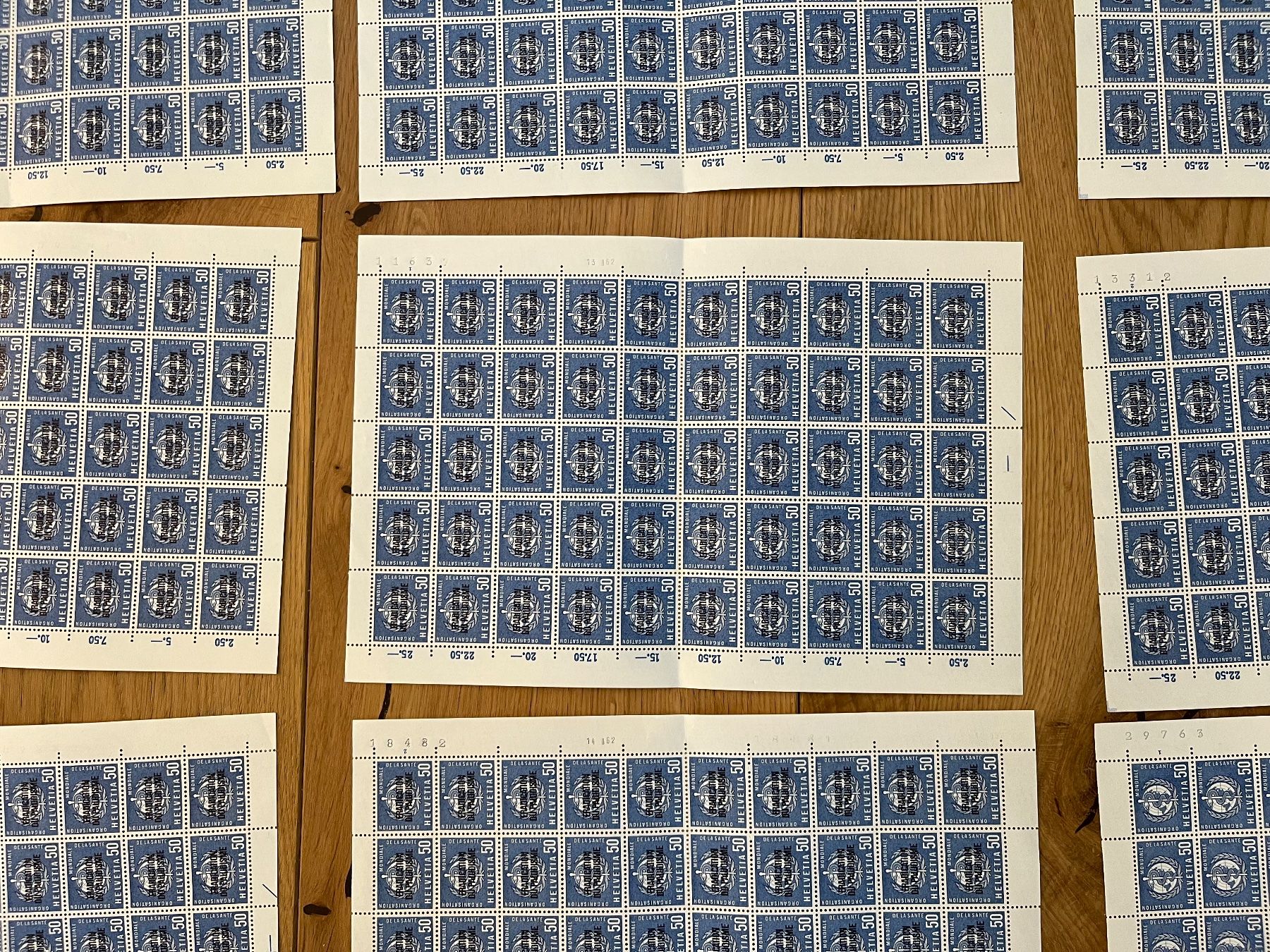 Tutti i francobolli: Schweizer Briefmarken Genfer Ämter  400 CHF ** – Nuovo (secondo la descrizione) da Zürich venduto da Wubayrot 1
