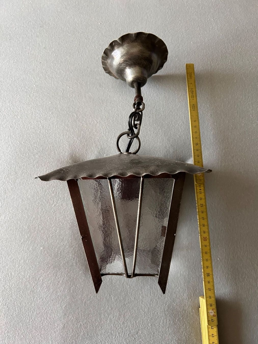 Lampade: Antike Lampe für den Eingangsbereich – Nuovo (secondo la descrizione) da Aristau venduto da WalterM06 3