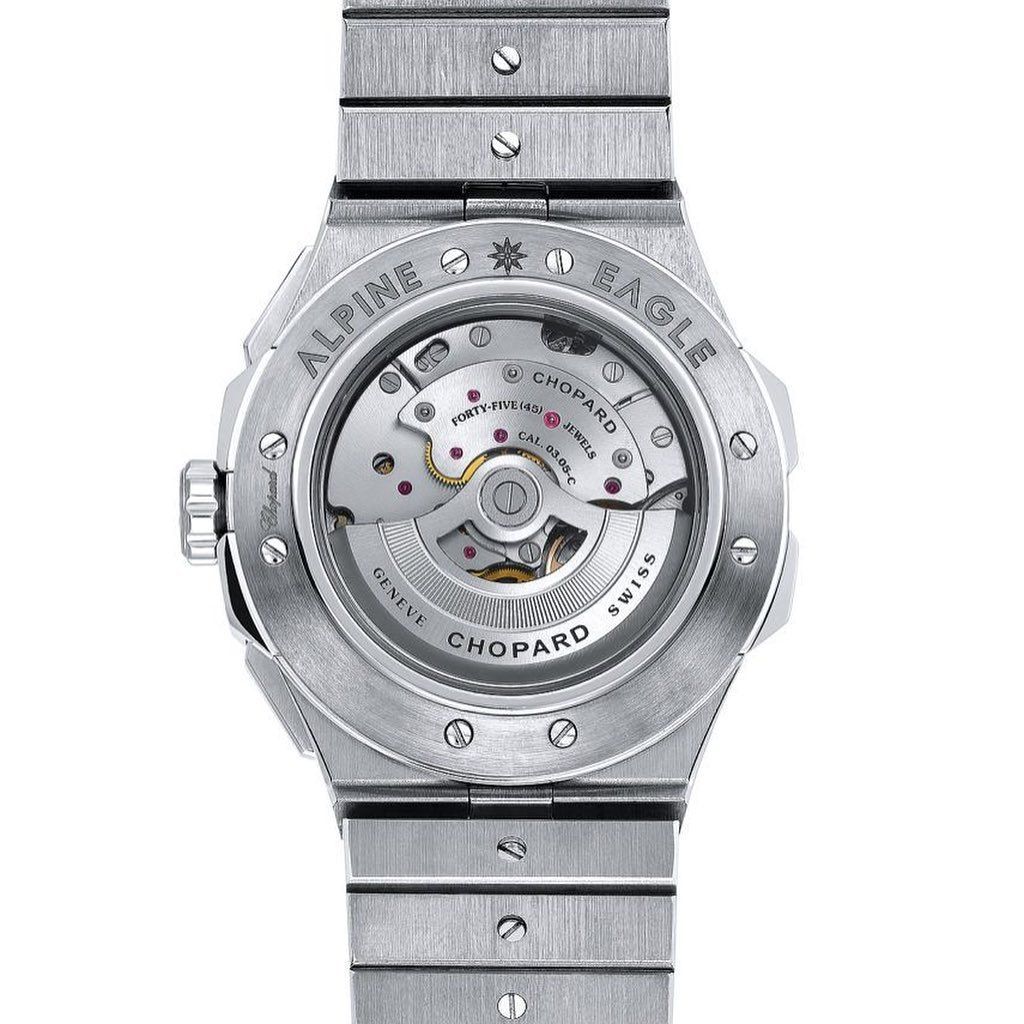 Chopard Orologi: Chopard Alpine Eagle XL Chrono, Lucent Steel, Full Set – Usato da Schliern b. Köniz venduto da Deiv77 2