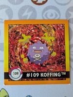 🇬🇧 Pokemon Sticker Serie 1 Artbox Koffing (Smogo) ENG