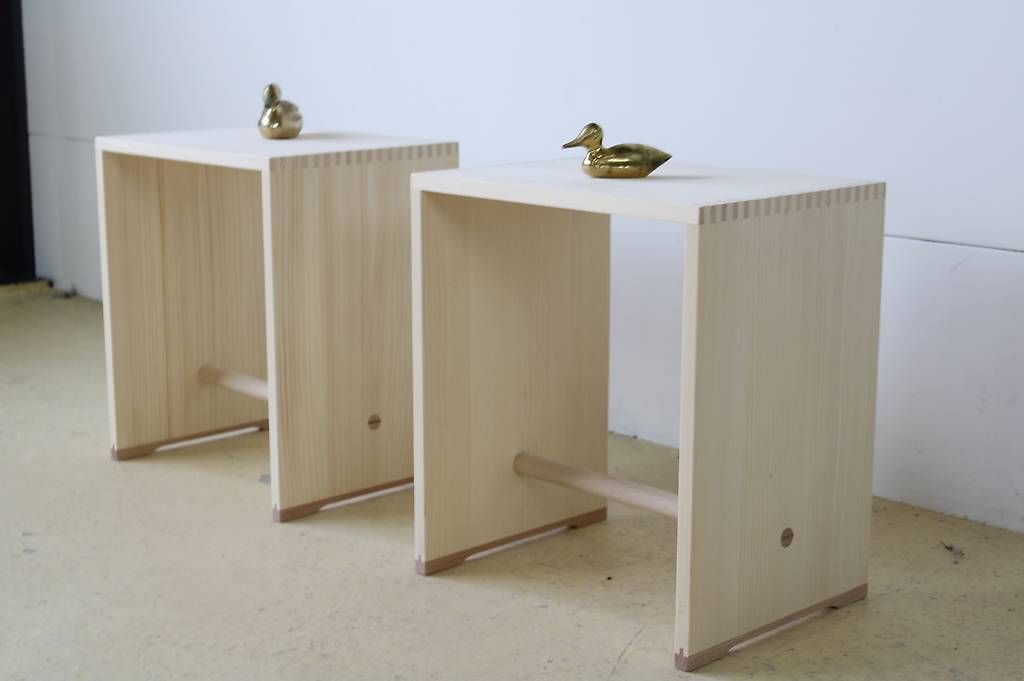 Hocker: Swiss Design: ULMER Hocker von Max Bill – Gebraucht aus Meinisberg von atelier_TILIJA