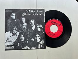 AMEN CORNER tolle rare Single Kult Hello Susie France