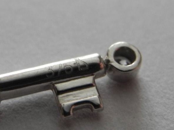 Anhänger: Anhänger 375 Gold  Weissgold – Gebraucht aus Balsthal von qwer24 3