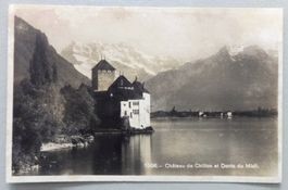 Château de Chillon et Dents du Midi