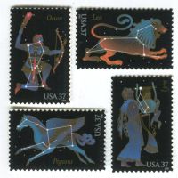 Briefmarken "Sternbilder". USA